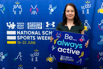 Minister for Sport Stephanie Peacock MP supporting National School Sports Week 2025