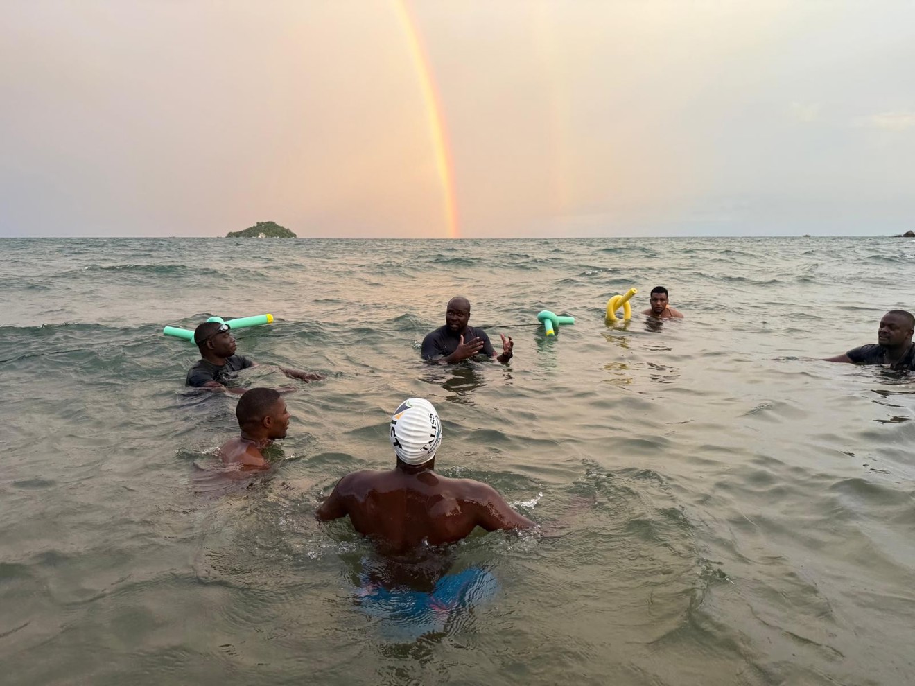 Malawi swimming picture