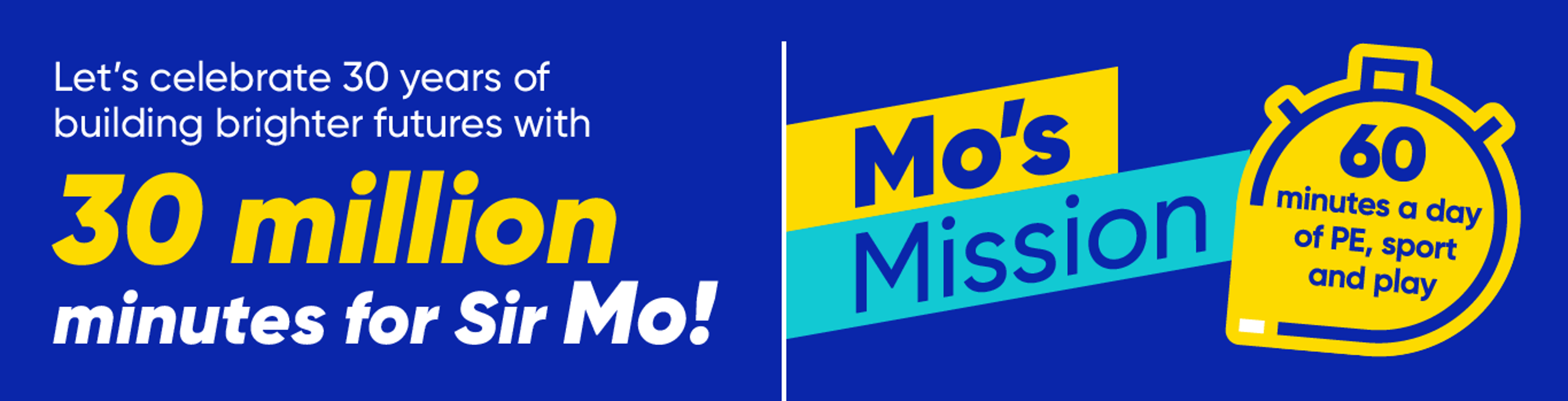 Mo's Mission banner